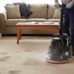 Low moisture carpet cleaning for tough stains by Heaven’s Best