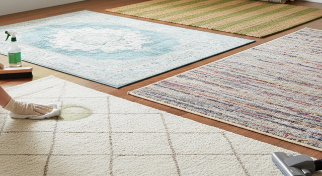 Wool, Silk, and Synthetic Rug Care Tips for Cleaning