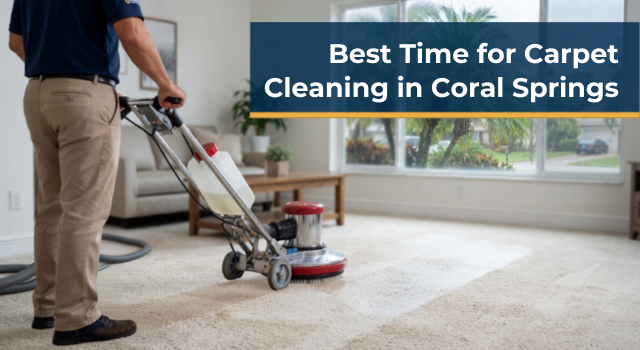 Carpet Cleaning in Coral Springs